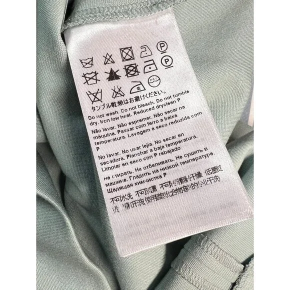 Escada V-Neck Knee-Length Dress - Smocked Blue Size 38 US 6 - Picture 5 of 11